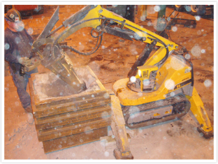 BROKK demolition unit